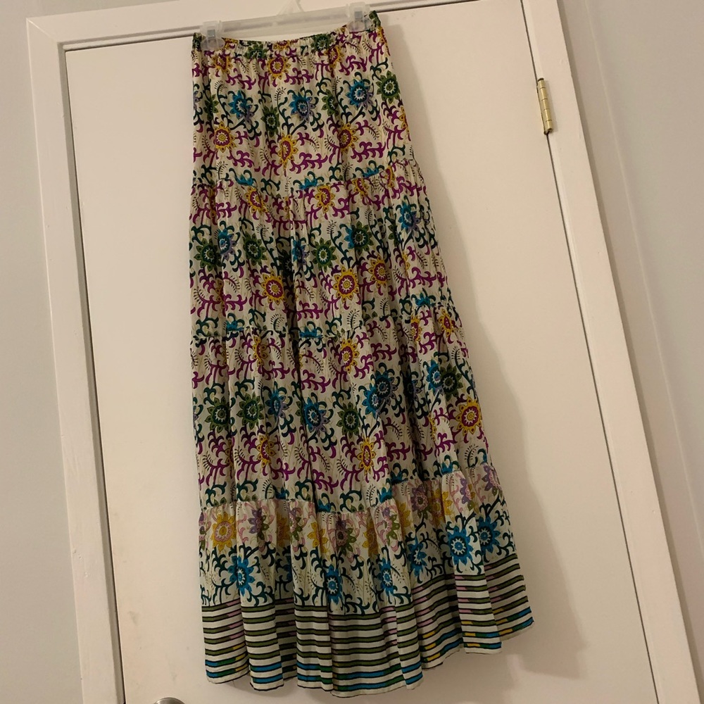 Long Tolani skirt, sz M